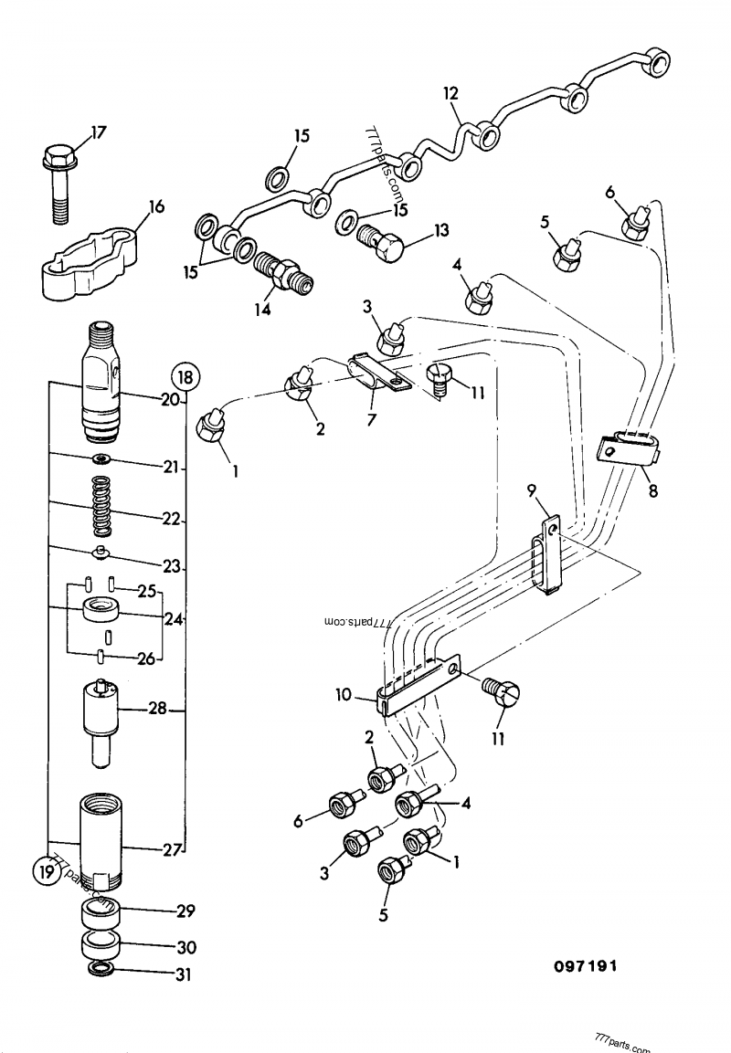 とと 02/101610 Spacer - 02101610 - JCB spare part | 777parts.com
