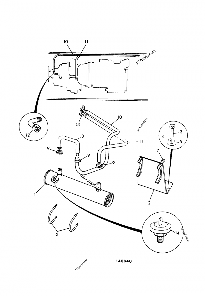 270/71000 Clamp - 27071000 - JCB spare part | 777parts.com
