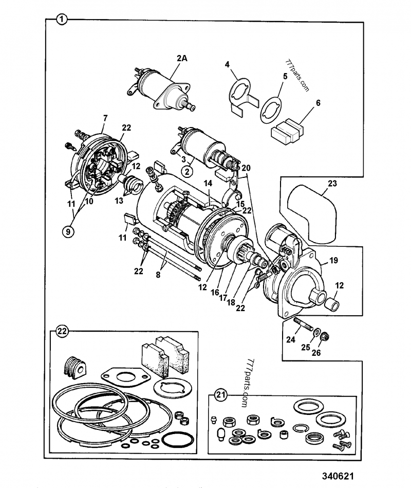 714/40160 Solenoid, switch - 71440160 - JCB spare part | 777parts.com