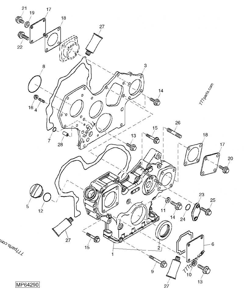 7366909 CAP FUEL - Bobcat spare part | 777parts.com