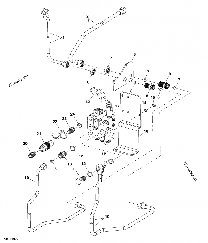 SJ315866 Fitting - John Deere spare part | 777parts.com