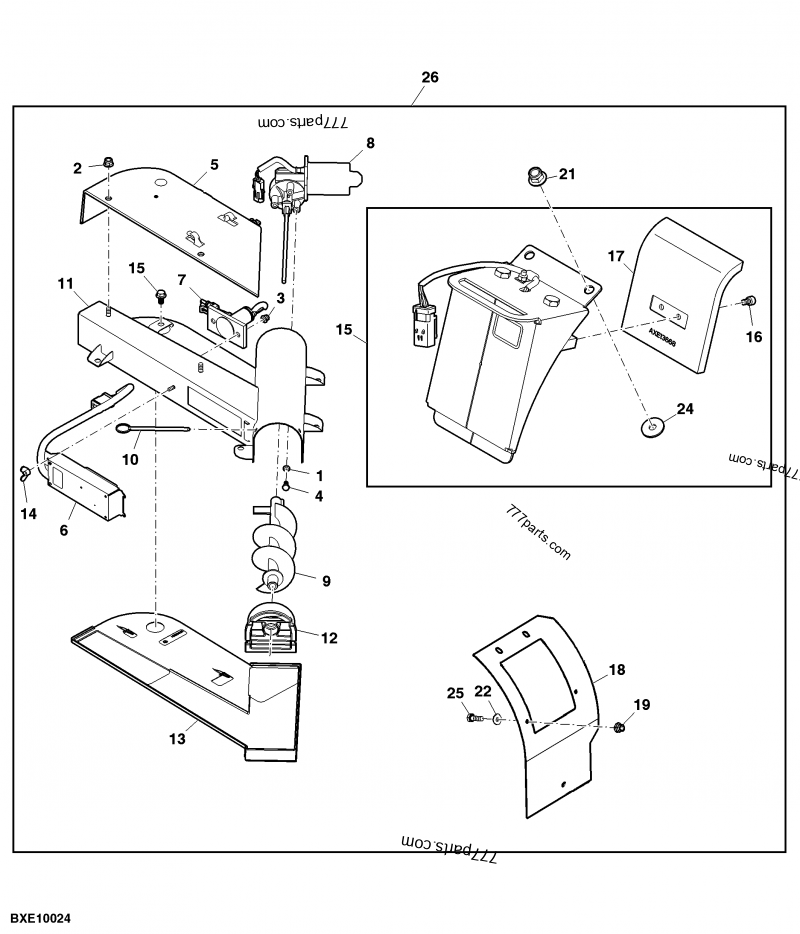 Diagram セットアップ　サイズ36 Exmark STS740EKC60400 - Exmark 60