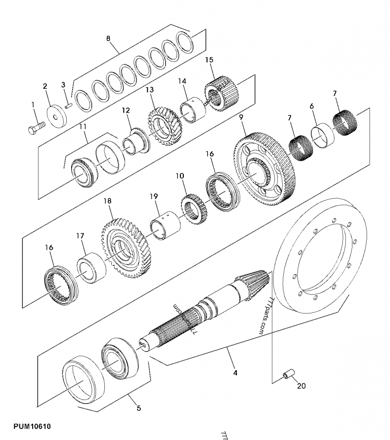 Diagramビジュー ハイヒール eXmark Zero-Turn Lazer Z E-Series sn 411294212