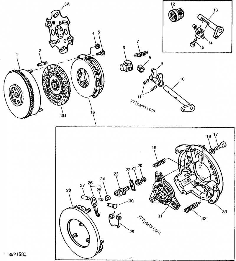 AL33314 Torsional Damper - John Deere spare part | 777parts.com