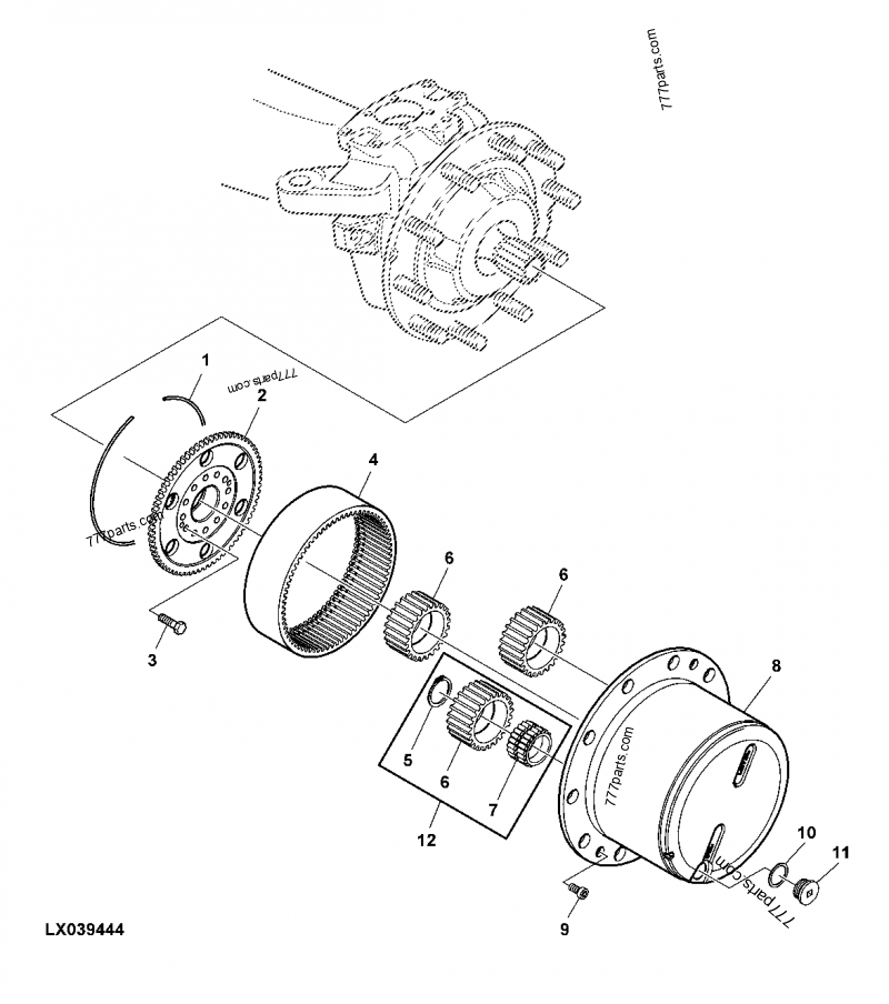 パーツ 777 AL163468 Tune-Up Kit - John Deere spare part | 777parts.com