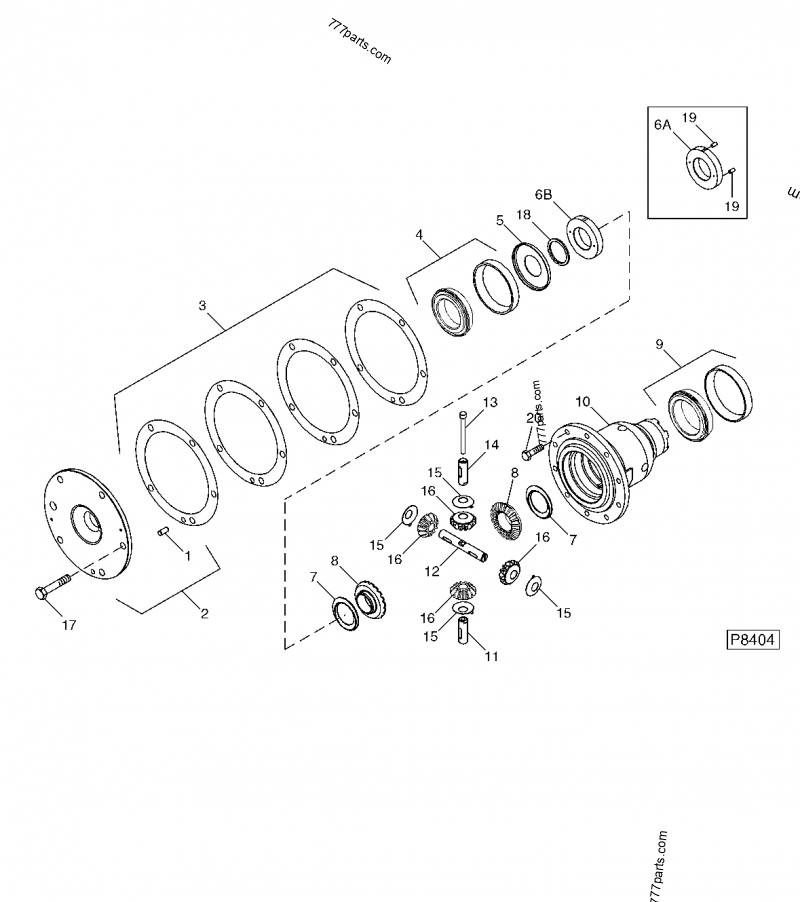 YZ90698 Shim Kit - John Deere spare part | 777parts.com