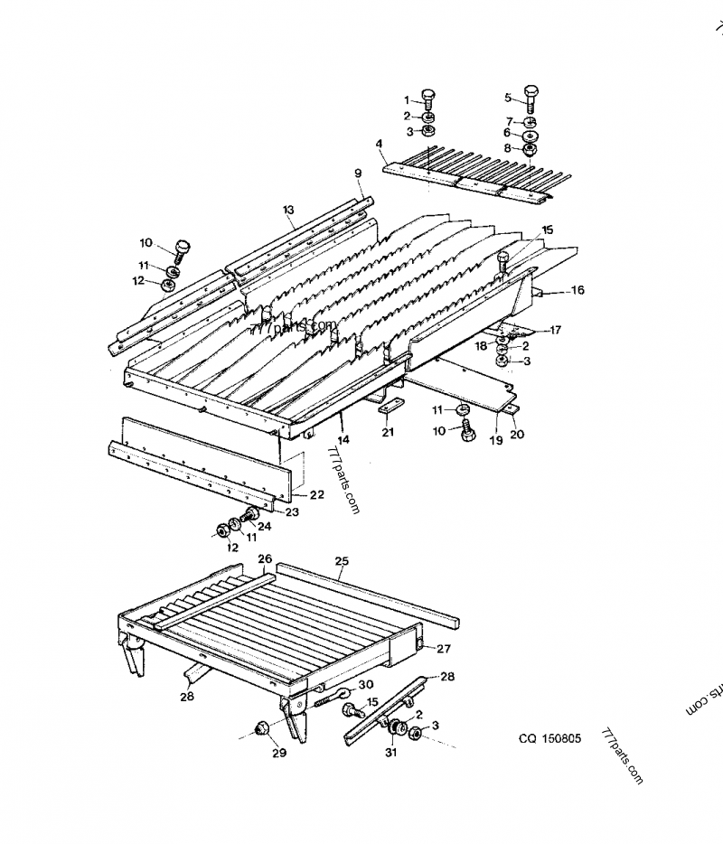 Z42639 Gasket - John Deere spare part | 777parts.com