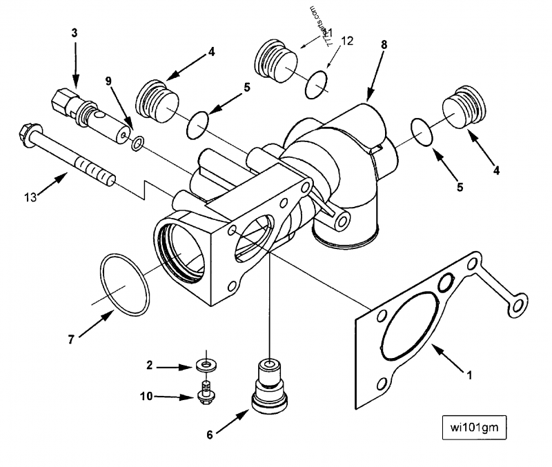 3678606 Seal, O Ring - John Deere spare part | 777parts.com
