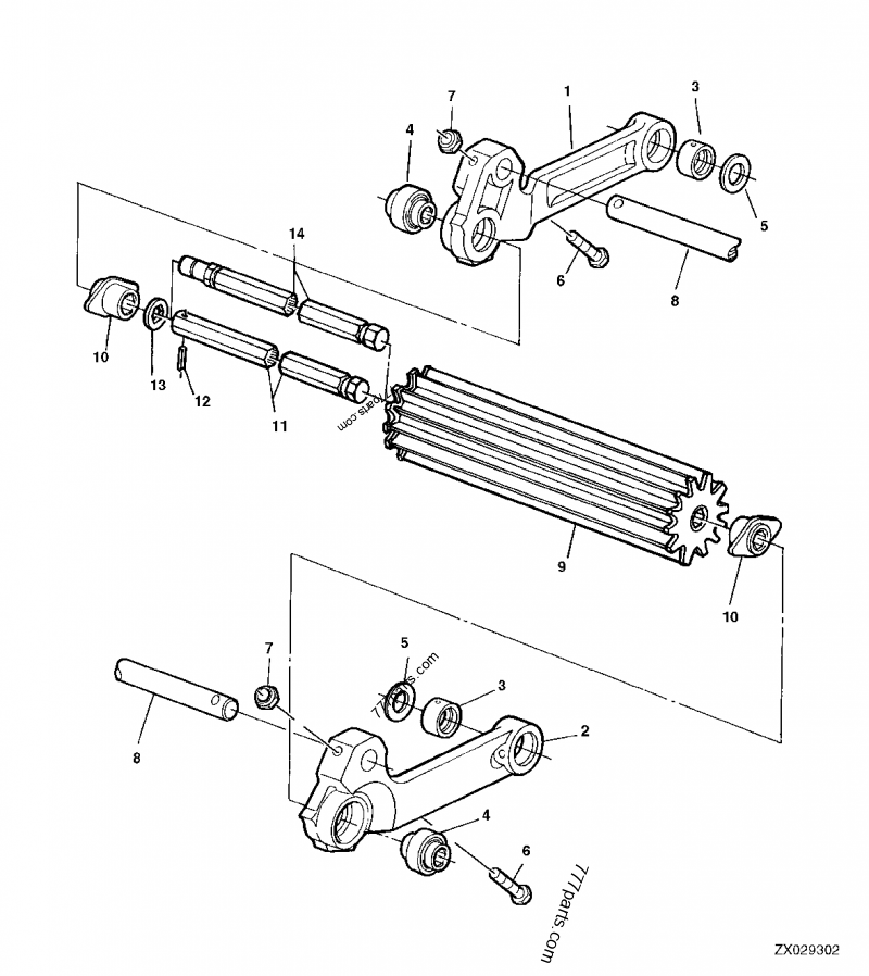 Z12673 Deflector - John Deere spare part | 777parts.com