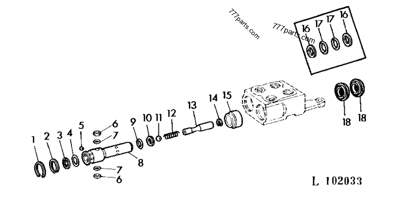 R65286 O-Ring - John Deere spare part | 777parts.com