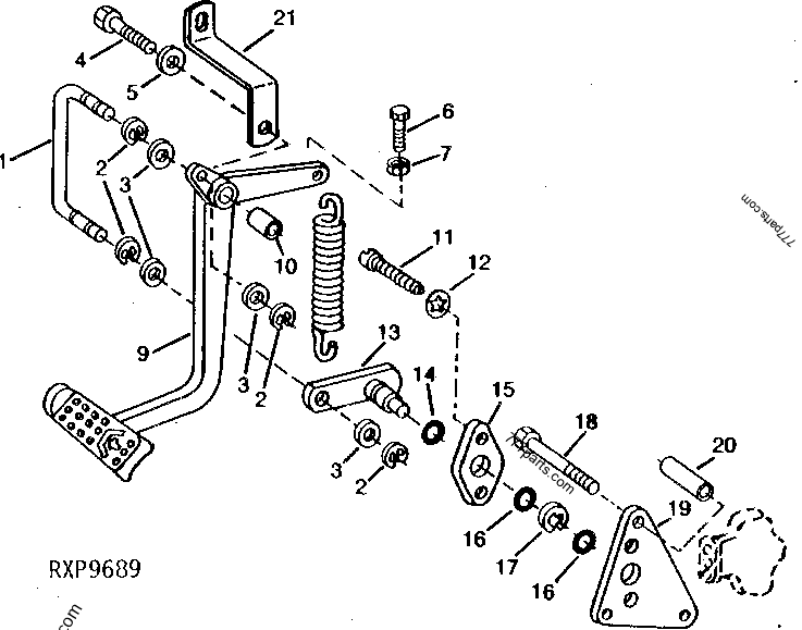 John deere best sale l130 parts list