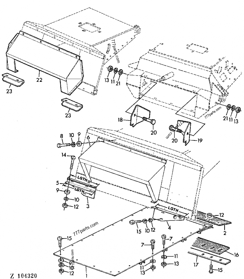 AZ24757 SHEET John Deere spare part