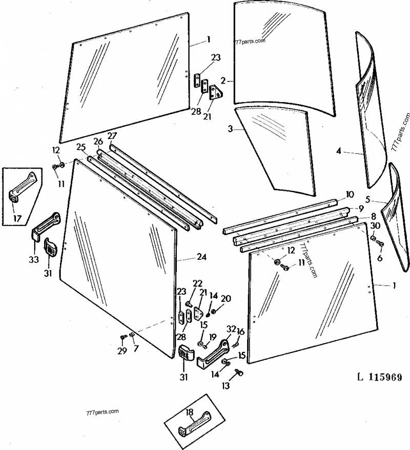 L57022 Latch - John Deere spare part | 777parts.com