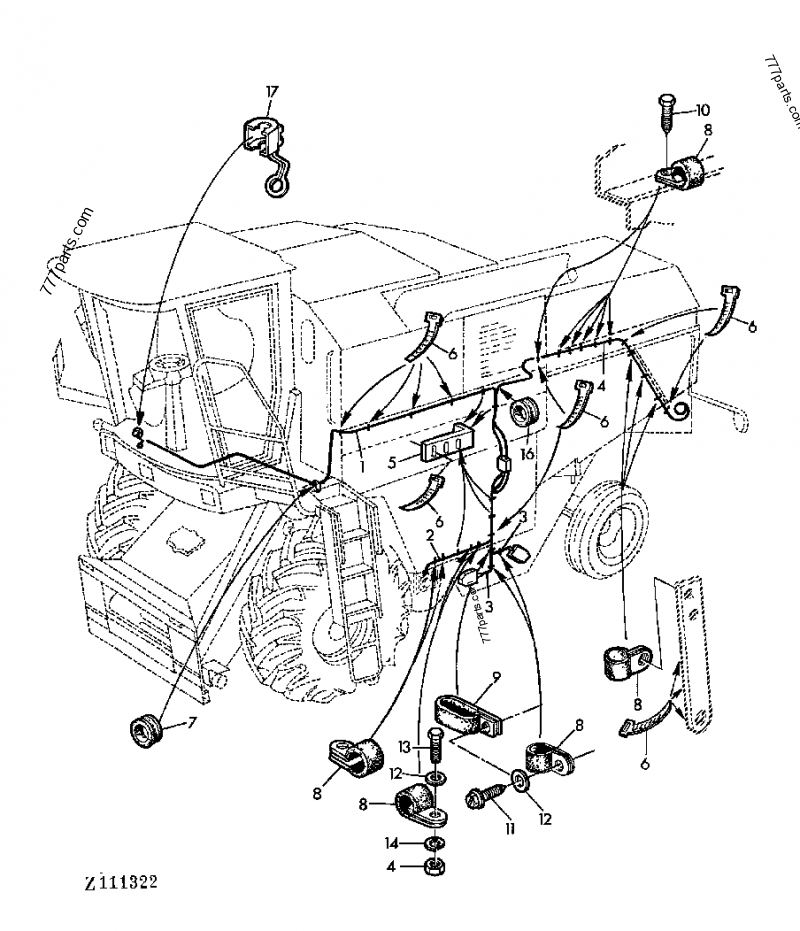 AZ40798 SENDER - John Deere spare part | 777parts.com
