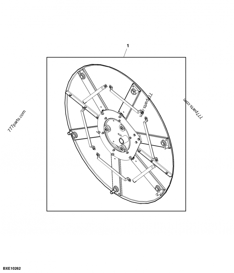 BXE10262 Complete Goods/Ship. - John Deere spare part