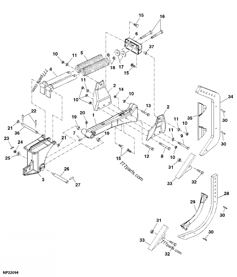 N262622 Shin - John Deere spare part | 777parts.com
