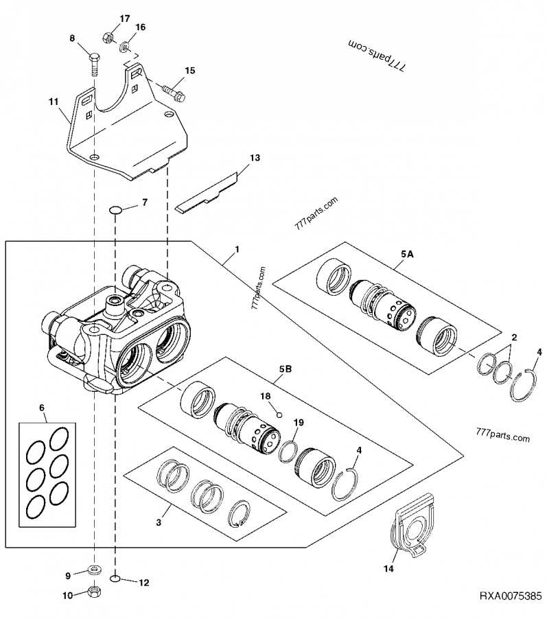 RE186600 Kit - John Deere spare part | 777parts.com