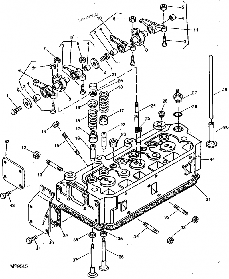 CH10056 Valve John Deere spare part
