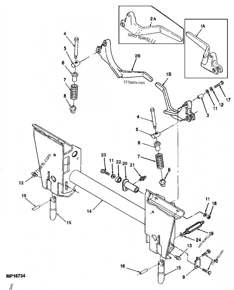 MG86559921 Kit John Deere spare part