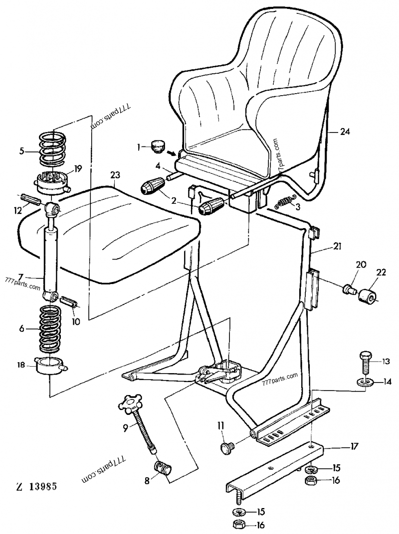 Z35712 PLUG John Deere spare part