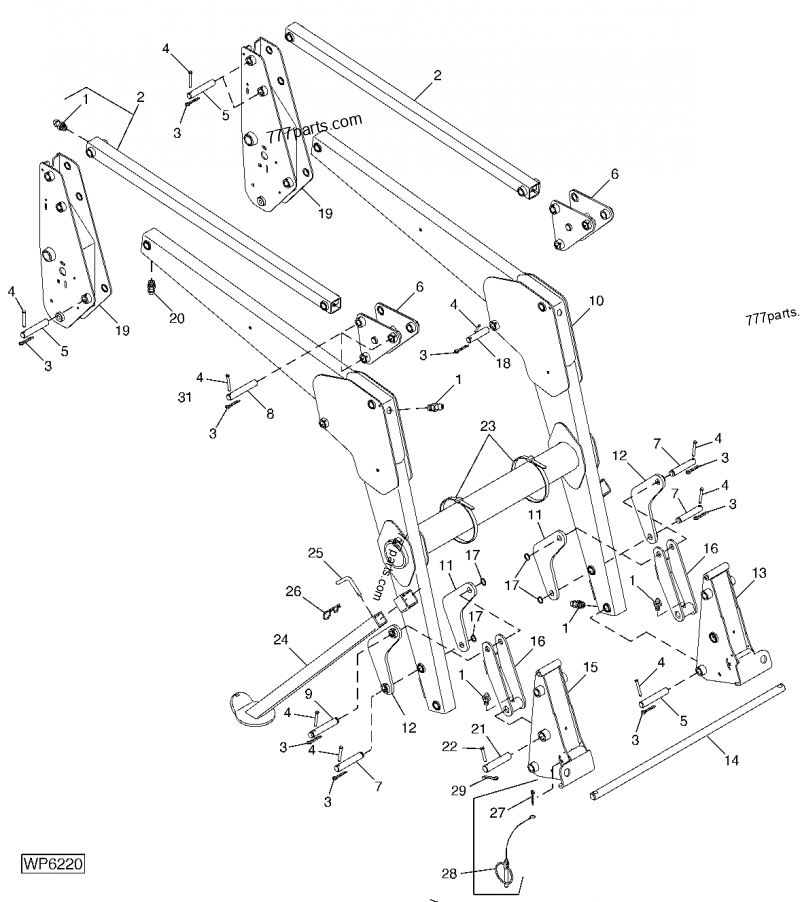 Aw31987 Link John Deere Spare Part 