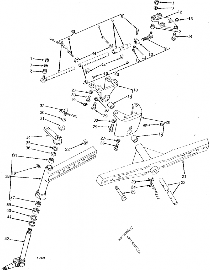 AT12484 Spindle - John Deere spare part | 777parts.com