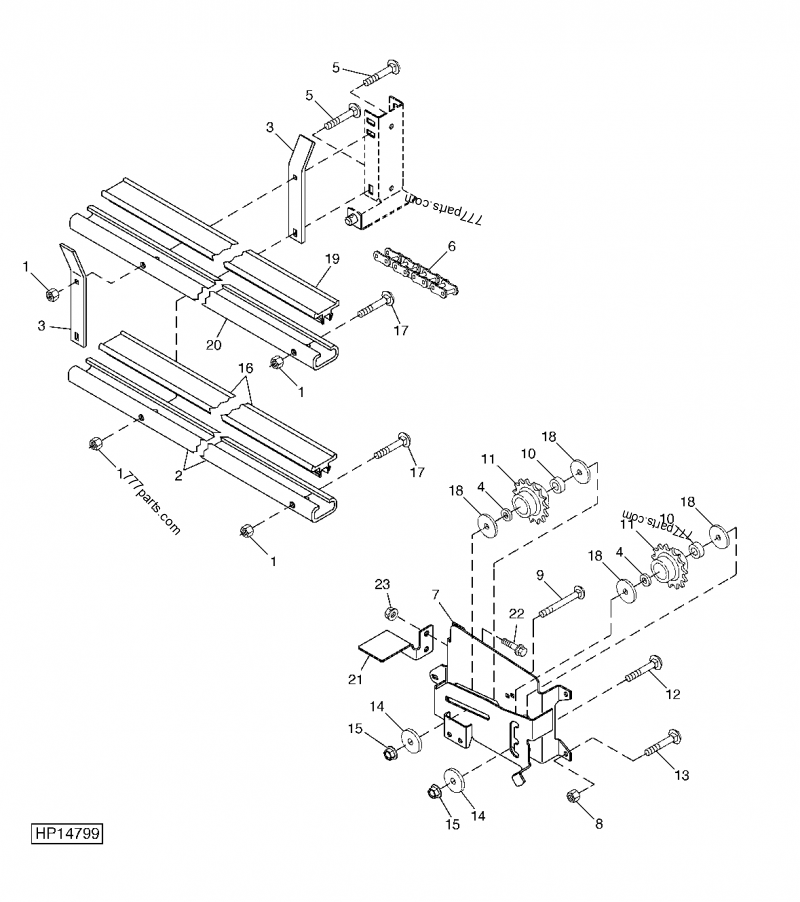 H172475 Guide - John Deere spare part | 777parts.com