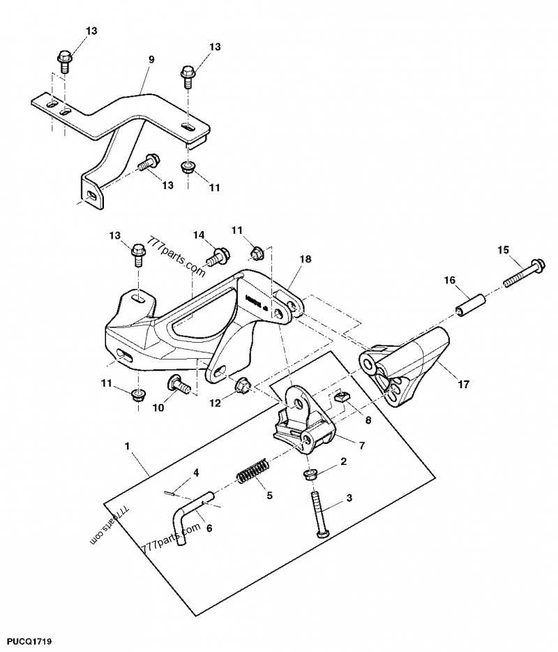 AH225244 Adjuster - John Deere spare part | 777parts.com