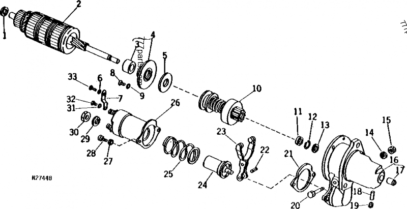 AT16291 Armature - John Deere spare part | 777parts.com