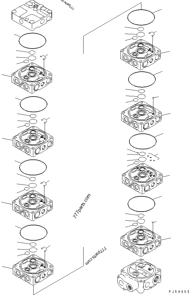 144-14-54610 O-RING (KIT) - 1441454610 - Komatsu spare part