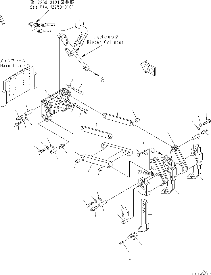 144-78-11245 SHANK - 1447811245 - Komatsu spare part