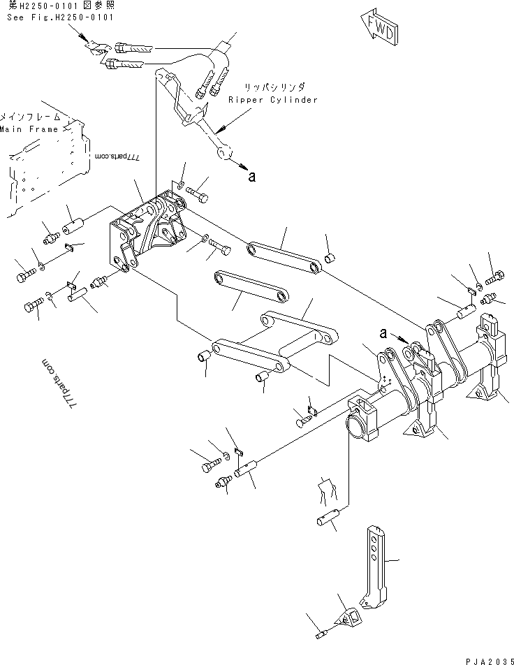 144-78-11245 SHANK - 1447811245 - Komatsu spare part | 777parts.com
