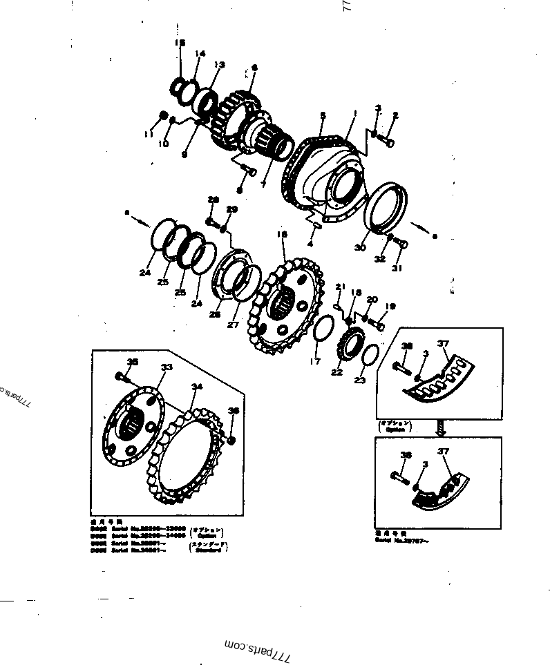 145-27-32140 GUARD - 1452732140 - Komatsu spare part