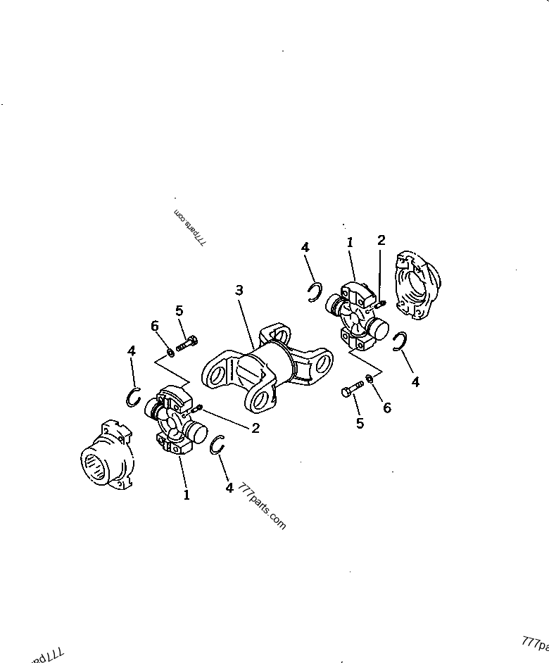 14X-11-11110 PIN ASS'Y,CROSS - 14x1111110 - Komatsu spare