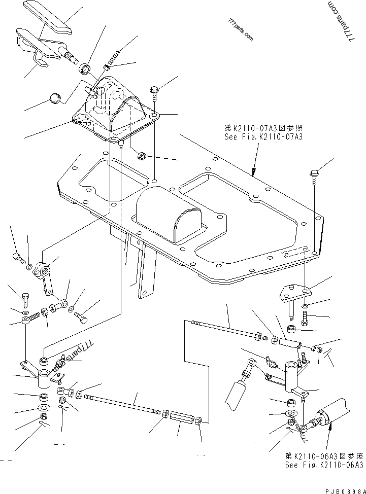 ゆの drawing 09241-4A140 Pin - 092414a140 - Komatsu spare part | 777parts.com