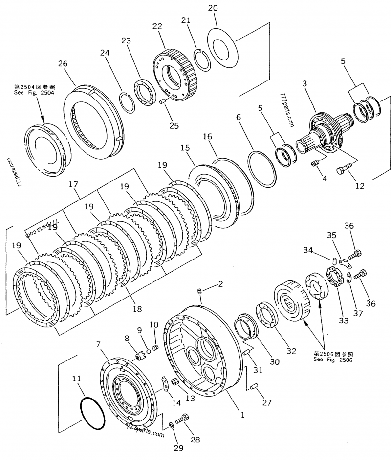 175-15-41310 COLLAR - 1751541310 - Komatsu spare part | 777parts.com