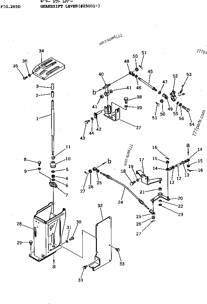 195-43-25180 Cable - 1954325180 - Komatsu spare part | 777parts.com