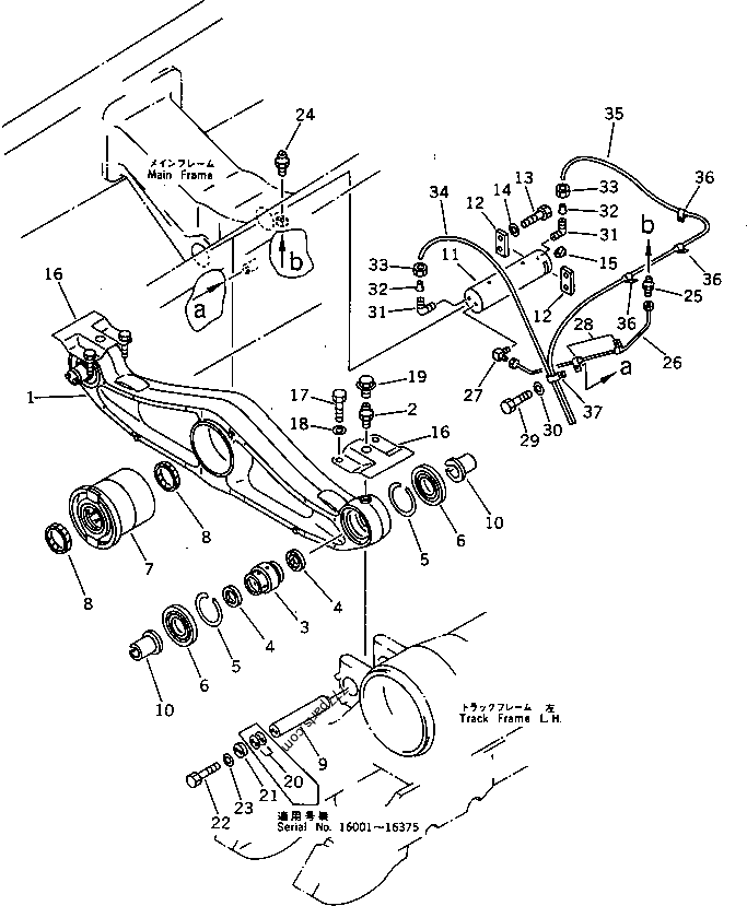 195-50-31360 Packing - 1955031360 - Komatsu Spare Part 