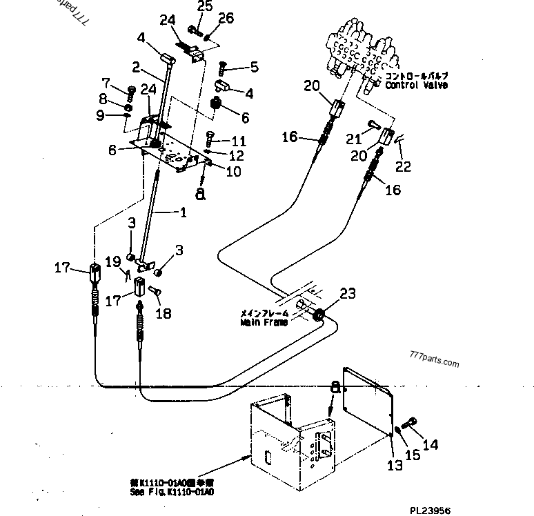 195-61-34130 BEARING,NEEDLE - 1956134130 - Komatsu spare part