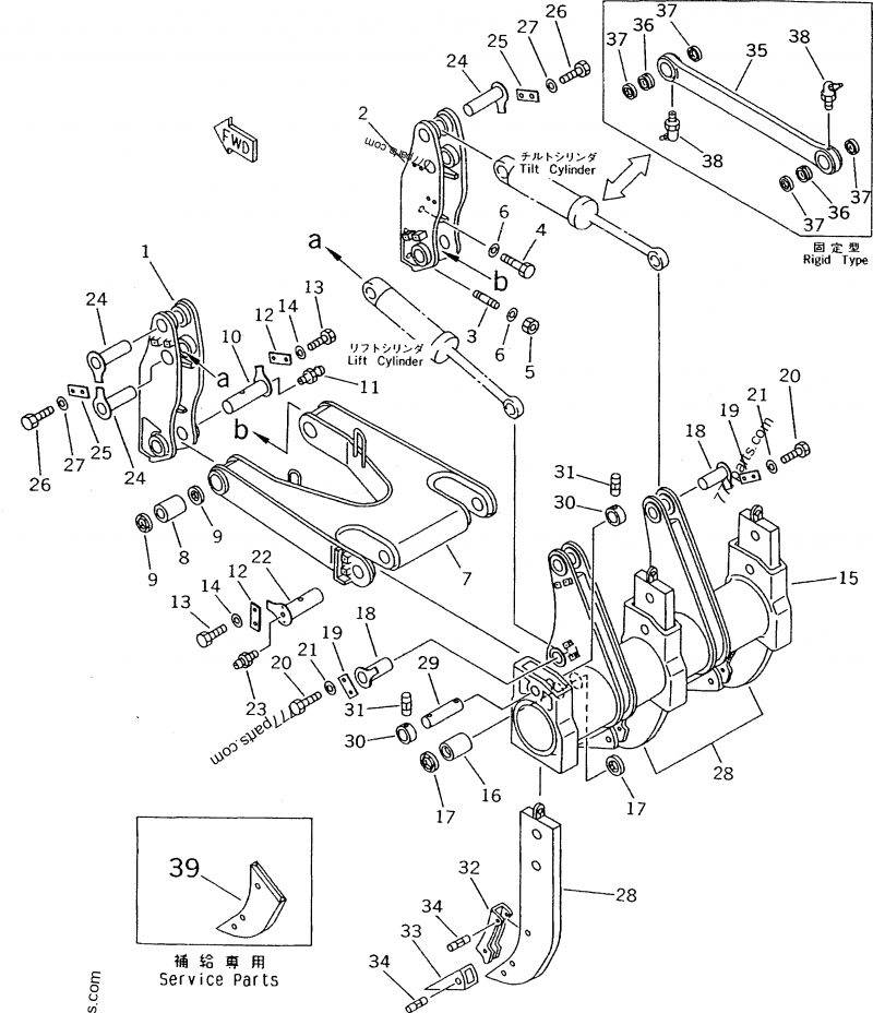 195-78-21320 PROTECTOR,LONG - 1957821320 - Komatsu spare part