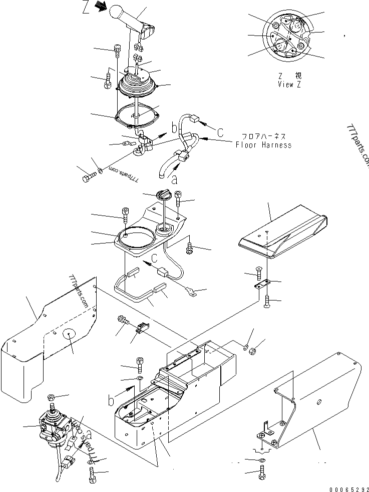 19M-43-33460 SWITCH,SHIFT DOWN - 19m4333460 - Komatsu spare part