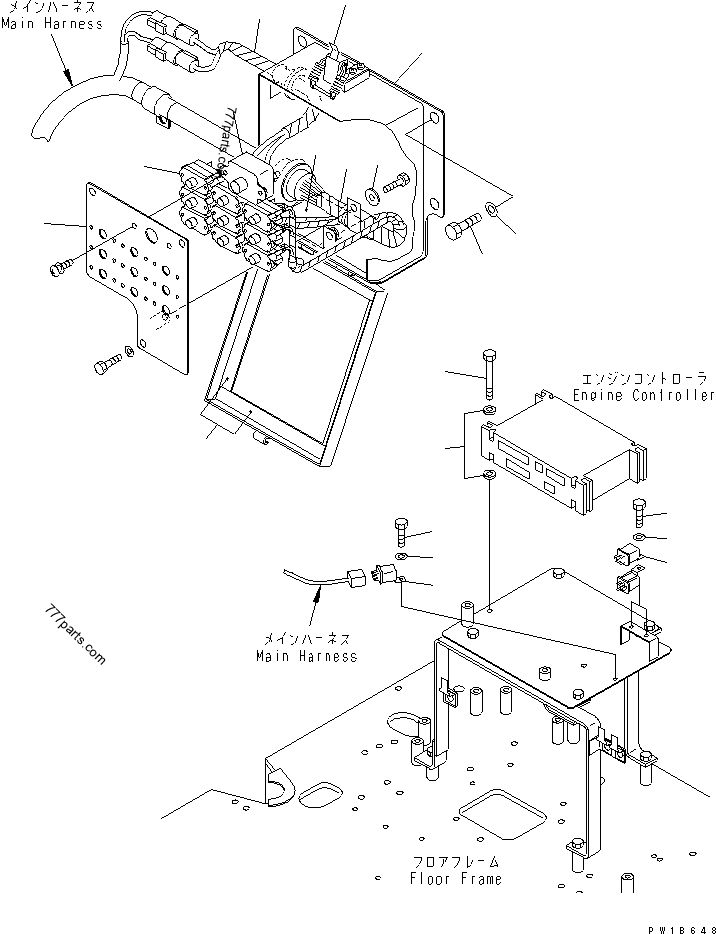 WIRING (CIRCUIT BREAKER)(#31001-) - Hydraulic Excavator Komatsu