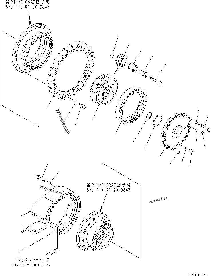 209-27-51173 TEETH - 2092751173 - Komatsu spare part | 777parts.com