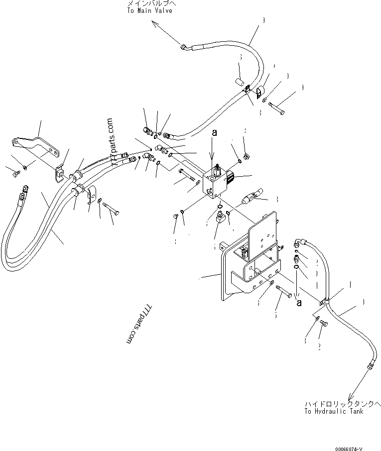 20J-62-13141 VALVE ASS'Y - 20j6213141 - Komatsu spare part