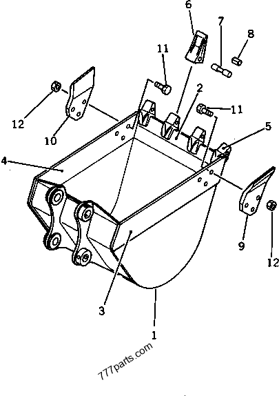 20X-70-14151 ADAPTER (WELDED) - 20x7014151 - Komatsu spare part