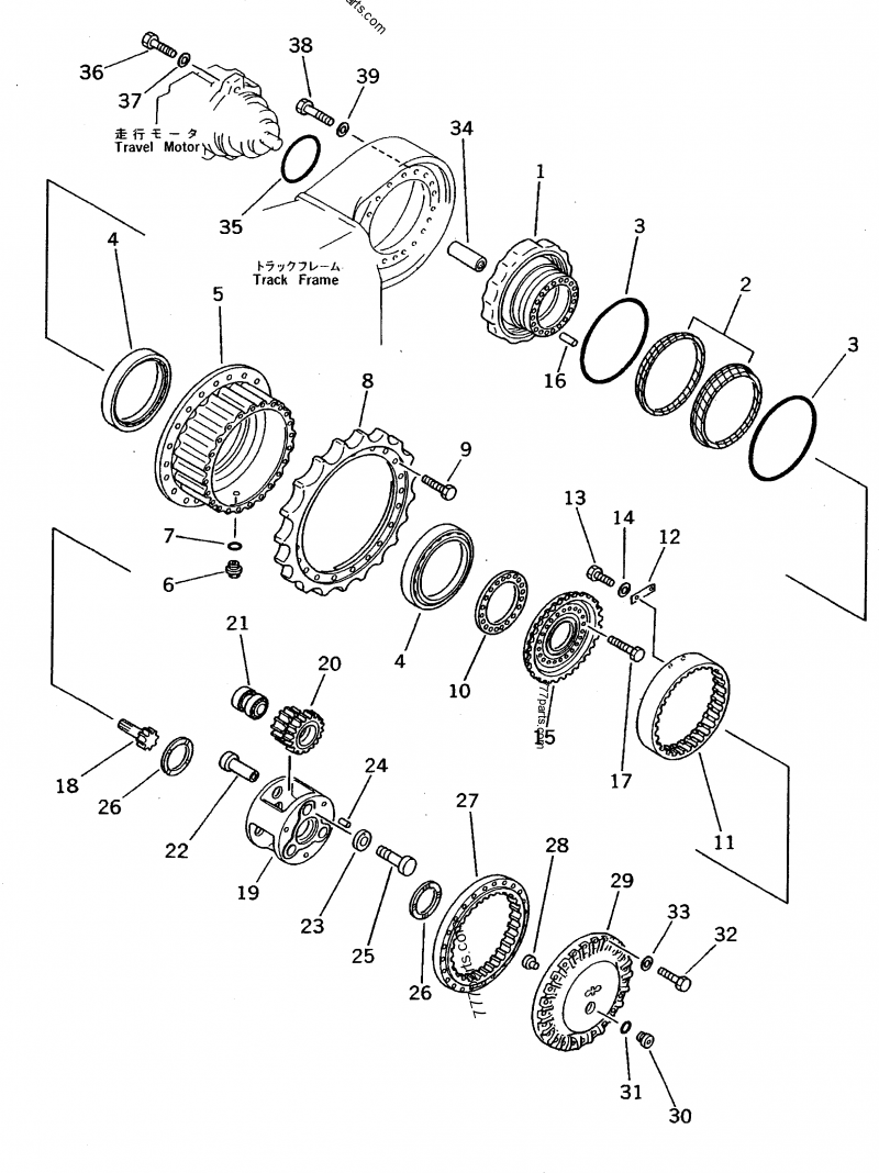 20Y-27-11250 Spacer - 20y2711250 - Komatsu spare part | 777parts.com