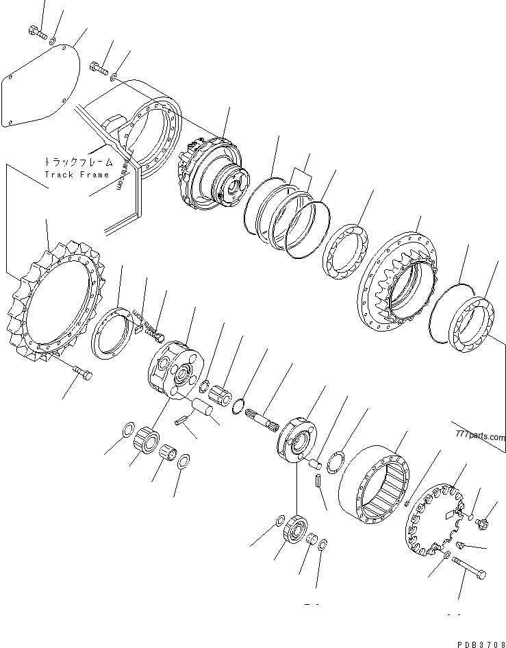 20Y-27-21310 Washer - 20y2721310 - Komatsu spare part | 777parts.com