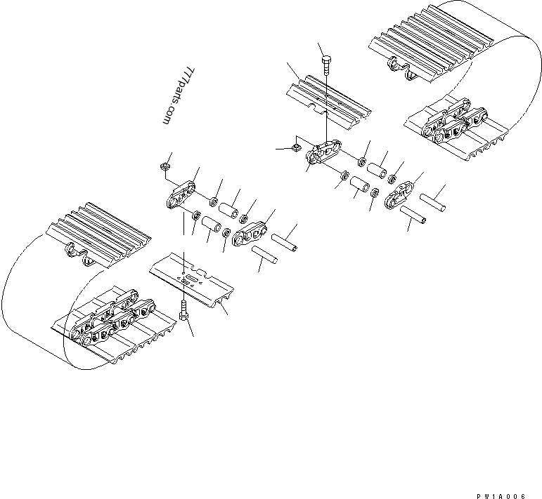 20Y-32-02051 TRACK SHOE ASS'Y,60 - 20y3202051 - Komatsu spare part