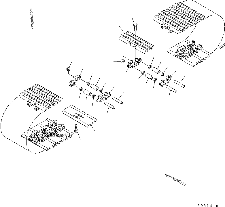 20Y-32-11331 SHOE,TRACK - 20y3211331 - Komatsu spare part