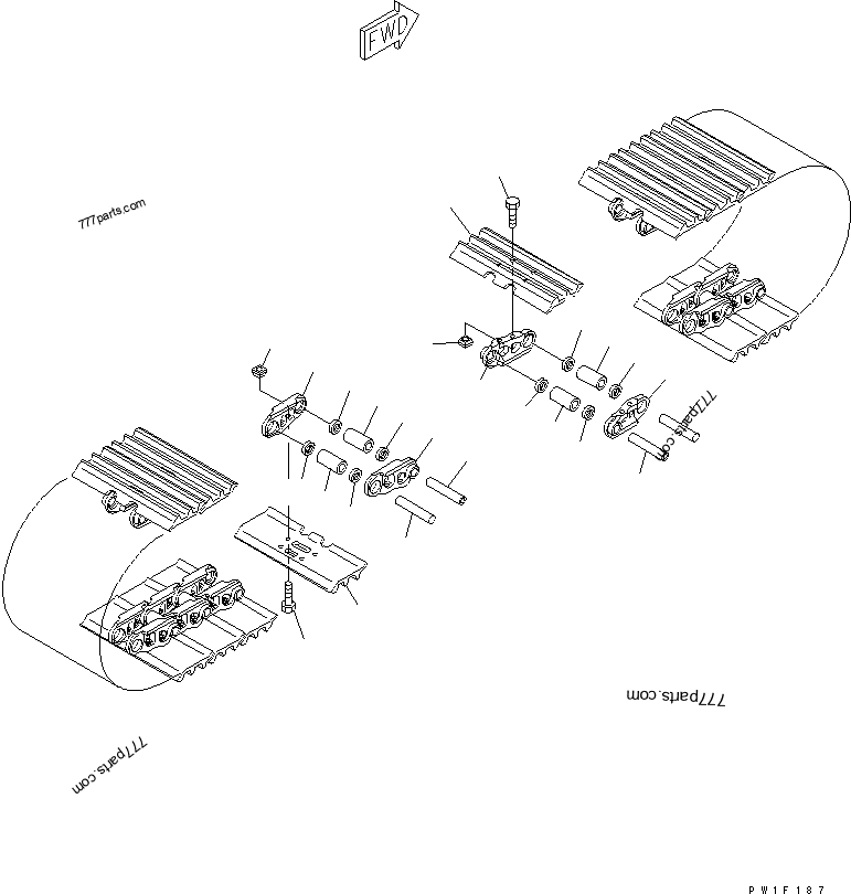 20Y-32-31190 PIN,MASTER - 20y3231190 - Komatsu spare part